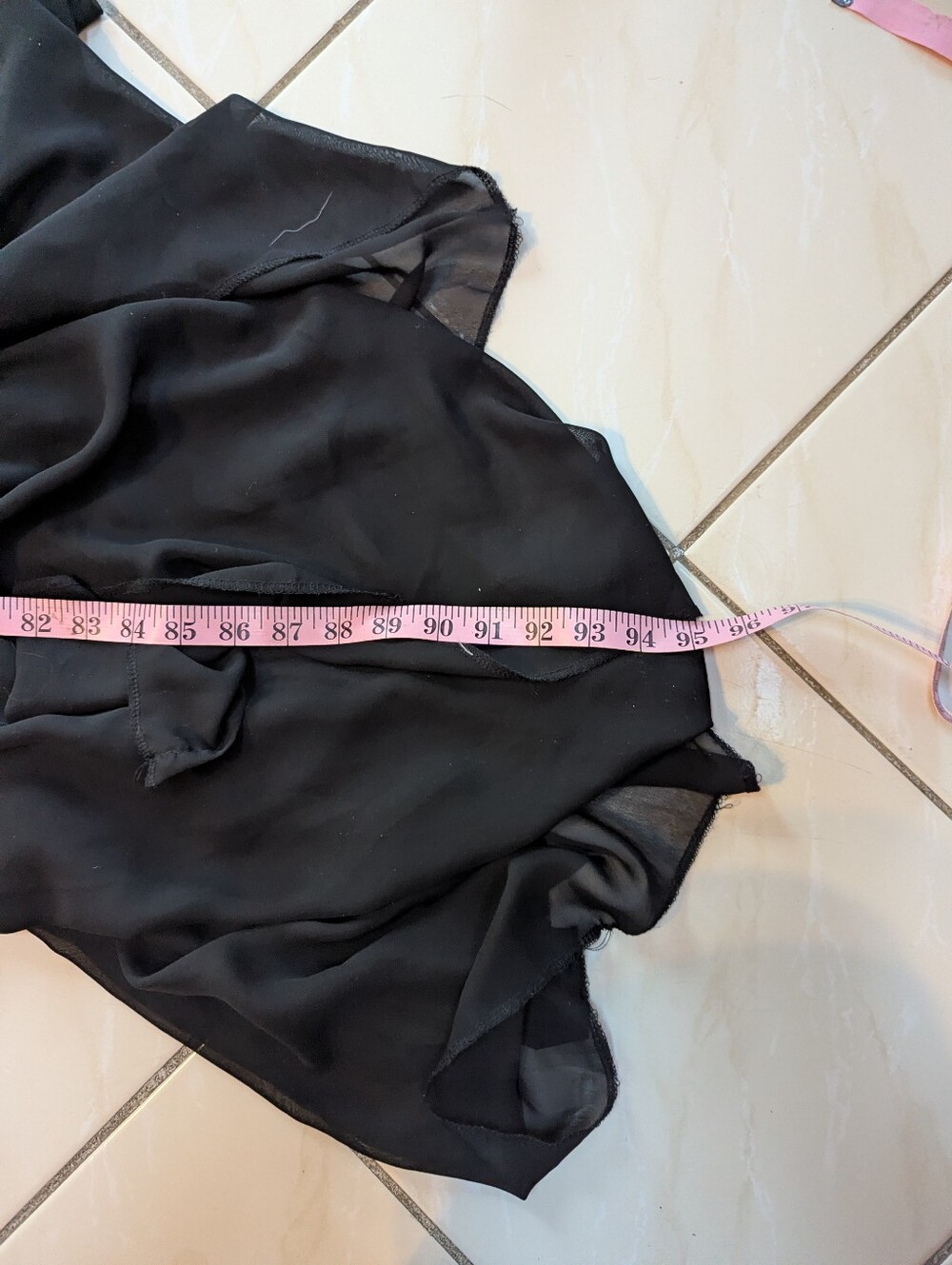 Floral Black Maternity Gown - Picture 7 of 7